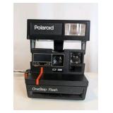 Vintage Polaroid OneStep Flash instant camera, with 2 packs film