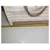 Juicy Couture Tan/White Bag, Pre-owned