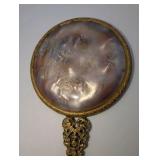 Set of 3 Vintage HandheldVanity Mirrors, Art Deco Filigree