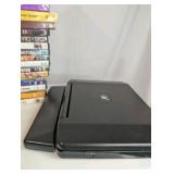 Memorex 10.2" portable DVD player with DVD Lot