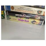 Vintage untested Zenith VHS recorder with huge VHS Tape Lot, Including Black Diamond Disney Jungle Book, Lion King, Lady and the Tramp Movies