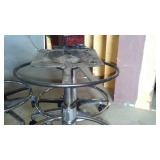 Caster Wheel Stool Bases (10) Non-Adjustable.