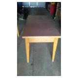Wood Base Laminate Top Tables (2) Solid Condition.