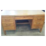 Wood Podium, Desk, Shelves and More.
