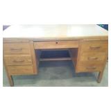 Wood Podium, Desk, Shelves and More.