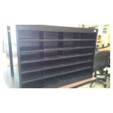 Laminate Tables (4) and Mail Organizers (2).