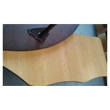 Assorted Laminate Tables (2) and Storage Bin Unit.