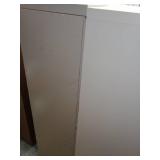 4 Drawer File Cabinet (2). Tan