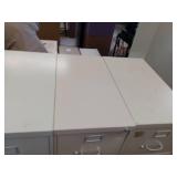4 Drawer File Cabinet (3). Tan