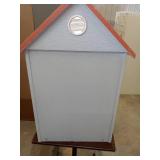 Little Free Book Library Case Display and Table.