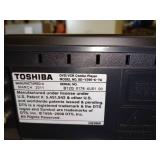 Toshiba DVD/VCR Combo Player.
