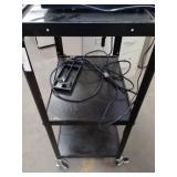 Sony 5 CD Changer and Audio Video Cart.