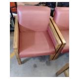 Chairs (3) Rose Colored, Great Overall.