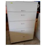 5 Drawer Lateral File Cabinet.