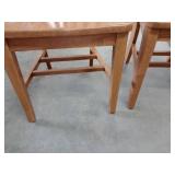 Wood Table and Chairs (6).