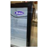 Atosa CTD-3T Glass Door Countertop Refrigerator.
