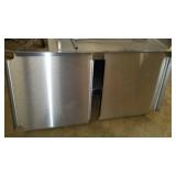 Stainless Steel Self-Serve Condiment Station.