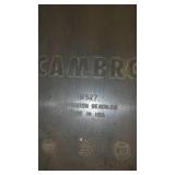 Cambro Storage Bins (2) and Dixie Utensil Dispenser.