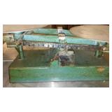 Vintage Dual-Pan Balance Scale with Weights.