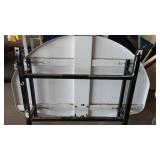 White and red basketball backboard, Hoop and Net