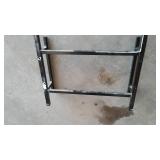 White and red basketball backboard, Hoop and Net
