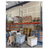 Tear Drop Pallet Racking Section