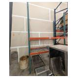 Tear Drop Pallet Racking Section