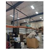 Tear Drop Pallet Racking Section