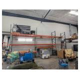 Tear Drop Pallet Racking Section