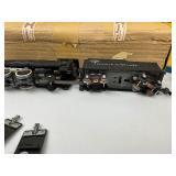 American Flyer Train Set with Boxes and Accessories