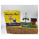 American Flyer Train Set with Boxes and Accessories