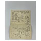 1938 Minnesota State Fair Map