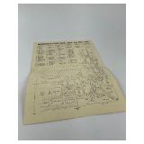 1938 Minnesota State Fair Map