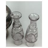 Antique Victorian Silver Plate Cruet Set