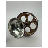 Antique Victorian Silver Plate Cruet Set
