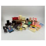 Vintage Plastic Doll House Furniture