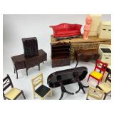 Vintage Plastic Doll House Furniture