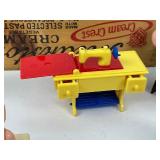 Vintage Plastic Doll House Furniture