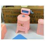 Vintage Plastic Doll House Furniture