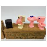 Vintage Plastic Doll House Furniture