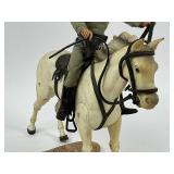 1973 Gabriel The Lone Ranger with Horse Silver - Complete Plus Cap Gun with Holster