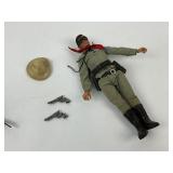 1973 Gabriel The Lone Ranger with Horse Silver - Complete Plus Cap Gun with Holster