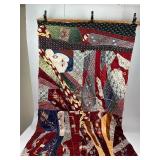 Vintage Necktie Crazy Quilt - Not Finished