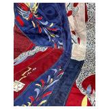 Vintage Necktie Crazy Quilt - Not Finished