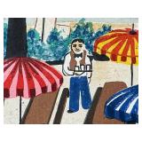 Montmarte - Artist Heine Signed Print 23/300