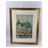 Canal - Artist Ramon Dilley Signed Print 46/250