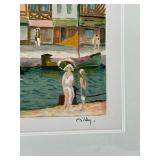Canal - Artist Ramon Dilley Signed Print 46/250