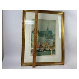 Canal - Artist Ramon Dilley Signed Print 46/250