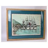 Morro Bay - Artist Nina Litvinoff Signed Print 220/300