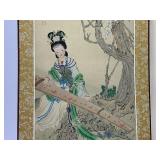 Two Antique Chinese Watercolor on Silk